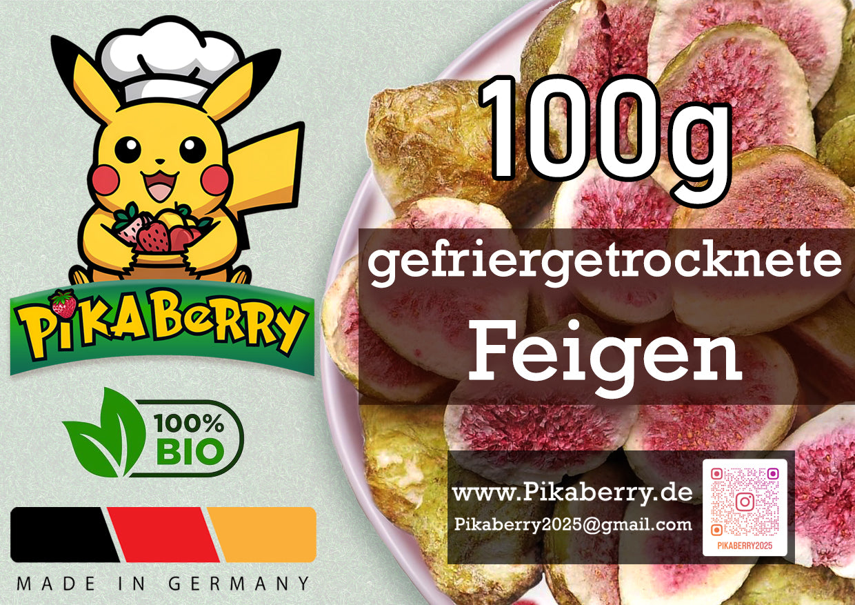 Gefriergetrocknete Feigen 100g