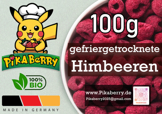 Gefriergetrocknete Himbeeren 100g