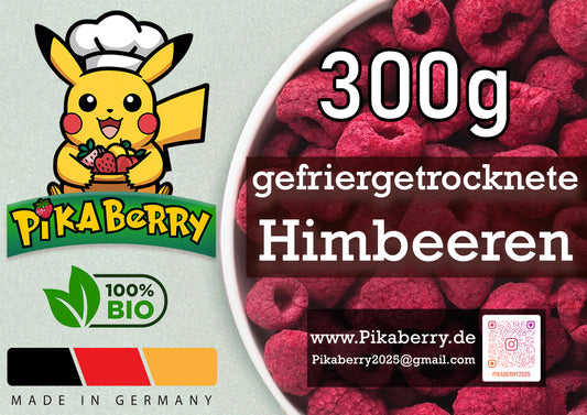 Gefriergetrocknete Himbeeren 300g