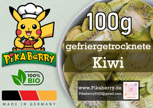 Gefriergetrocknete Kiwistücke 100g